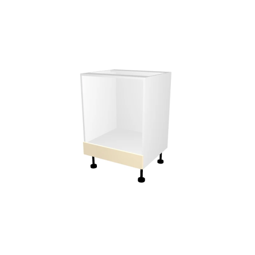 MEUBLE DE CUISINE BAS FOUR , CASABLANCA , BEIGE BRILLANT , L 60 cm x H 72 cm x P 56 cm